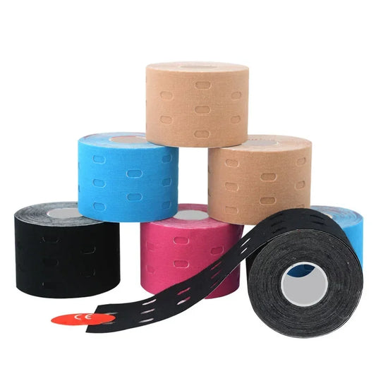 5cm Kinesiology Tape Medical Athletic Elastoplast Sport Recovery Strapping Gym Waterproof Tennis Muscle Pain Relief Bandage